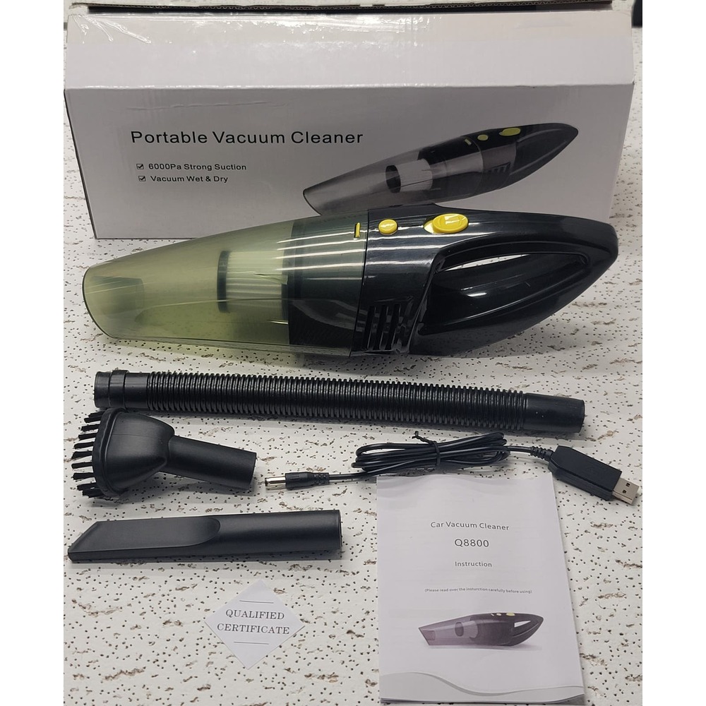 Wireless Portable Handheld Strong Suction Powerful Auto Car Home Vacuum Cleaner